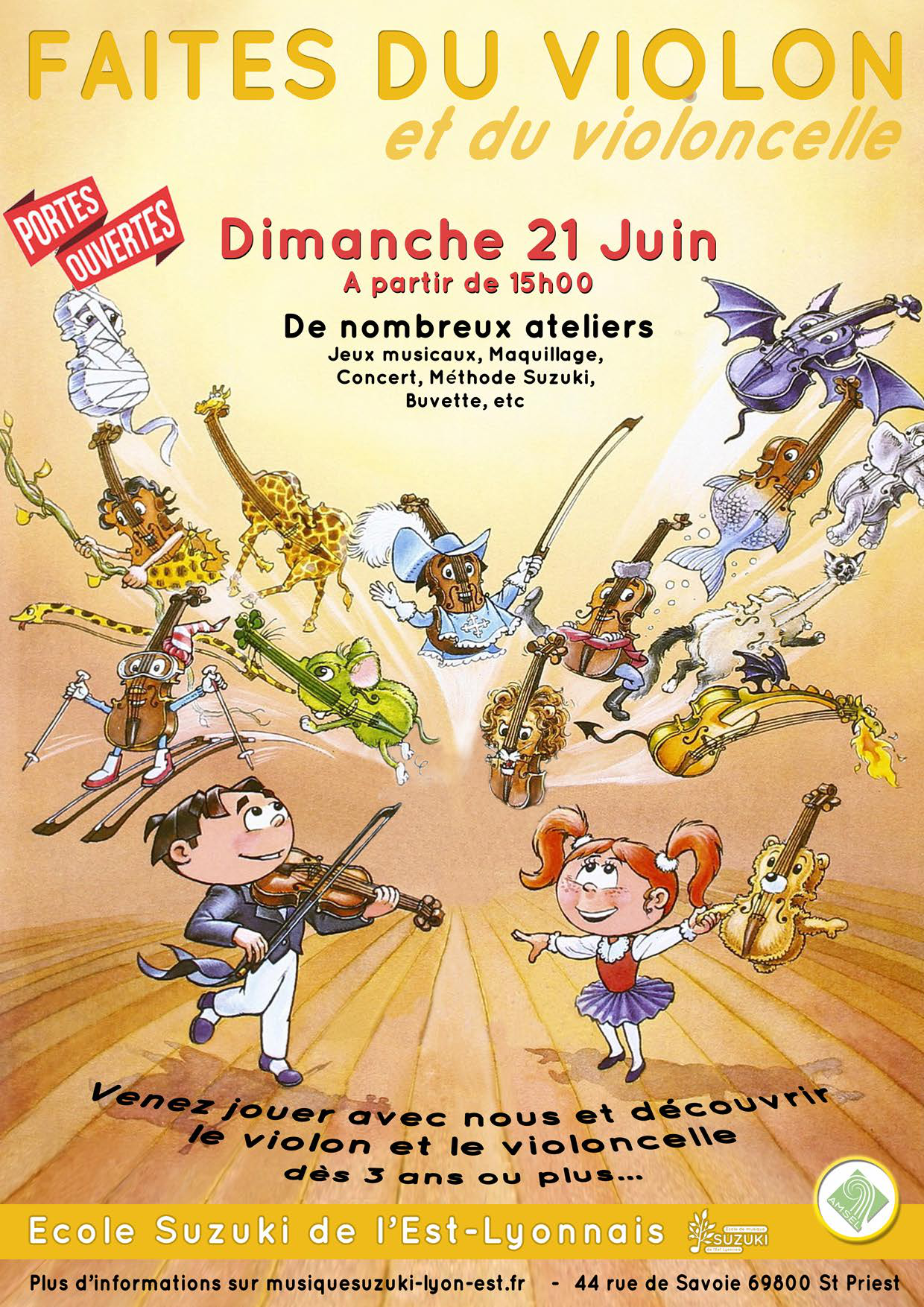 Affiche Faites du violon 21 juin 2026